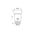 DELABIE - Siphon Durinoir Vertical 771000 - vignette