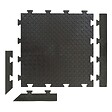ARTPLAST - Bordure femelle pour Dalle PVC noire Clipsable Sol Antidérapant Carré Noir Garage Atelier PS50CRN/F Art Plast - vignette