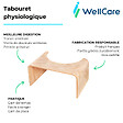 JACOB DELAFON - WC à poser sans bride sortie horizontale Elite avec abattant frein de chute + tabouret physiologique bois - vignette