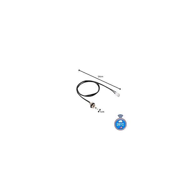 OSPAZIA - Sonde de température pour spa gonflable - Compatible autres marques - large