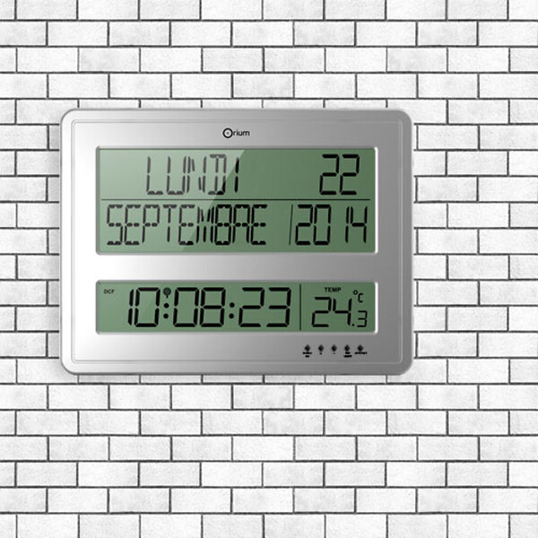 ORIUM - Horloge digitale calendrier radio-contrôlée Titan - Orium - large