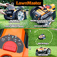 LAWNMASTER - Robot tondeuse autonome 24V sans fil périmétrique - Le robot le plus simple du marché + Coupe bordures 24v et 2 batteries. - vignette