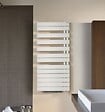 ACOVA - Radiateur sèche-serviettes asymétrique FASSANE Spa FR chauffage central - Puissance 594 W - H= 1183 mm - L=550 mm - BLANC - vignette