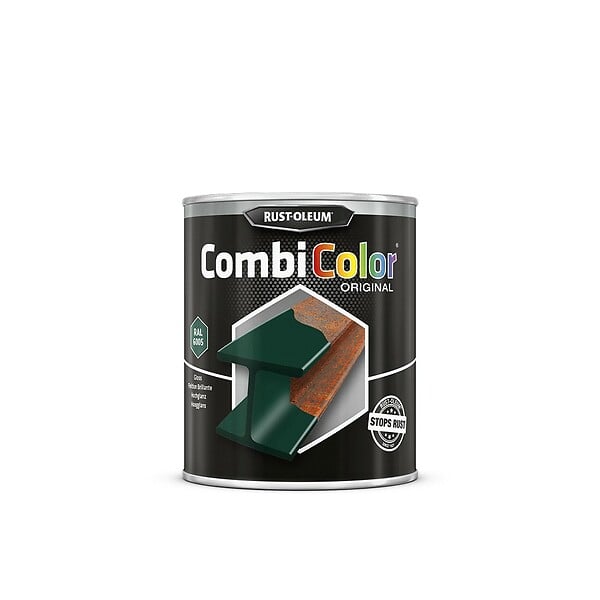RUST-OLEUM - Primaire de protection antirouille et finition CombiColor Original vert mousse RAL 6005 pot 750ml - RUST-OLEUM - 7337.0.75 - large