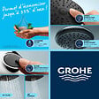 GROHE - Robinet bain thermostatique Grohtherm 800 avec ensemble de douche 2 jets et colonnettes - vignette