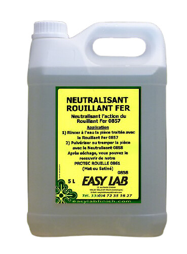 EASY LAB - Neutralisant rouillant fer Easy Lab 0858 - large