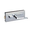 METALUX - Serrure de milieu fournie avec béquille double réf 9045 - vignette
