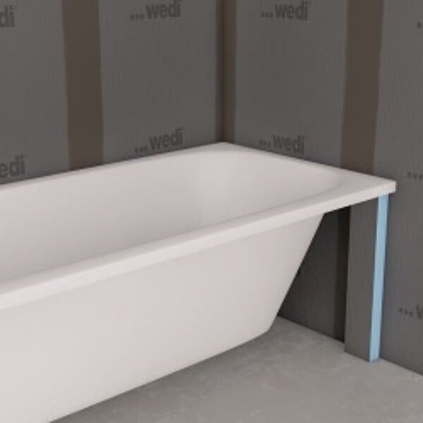 WEDI - Tablier de baignoire à carreler 180 x 60 cm en mousse rigide 100% étanche - large