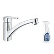 GROHE - Robinet de cuisine bec bas Start Eco Quickfix + nettoyant GrohClean - vignette