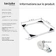 TECTAKE - Cadre de superposition PARRET argent - vignette