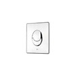 VILLEROY ET BOCH - Pack WC suspendu sans bride  Avento + abattant + plaque chromée + bâti Grohe - vignette