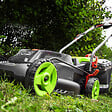 CONSTRUCTOR - Tondeuse rechargeable 40V (2x20V) 34 cm avec 2 batteries 2Ah et chargeur - vignette