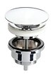 NICOLL - Bonde de lavabo à  écoulement libre Nicoll - à˜ 70mm - Filetage 1"/1/4" - Laiton - vignette