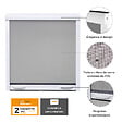 VOLET-MOUSTIQUAIRE - PACK ECO de 2 moustiquaires Enroulables ALU H170 cm x L160 cm Blanc - vignette