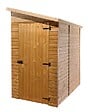 HABRITA - Abri de jardin bois 16mm ED 1220 - L.130xH.220xP.223cm - vignette