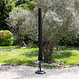HAPPY GARDEN - Housse 200cm pour parasol droit - vignette