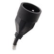 ZENITECH - Lot de 6 prolongateurs 16A 2P+T HO5VV-F 3G1,5mm² - noir 3m - Zenitech - vignette
