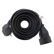 ZENITECH - Lot de 3 prolongateurs 16A HO5VV-F 3G1,5mm² - Noir 3m - Zenitech - vignette
