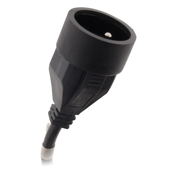 ZENITECH - Lot de 3 prolongateurs 16A HO5VV-F 3G1,5mm² - Noir 3m - Zenitech - large