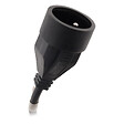 ZENITECH - Lot de 3 prolongateurs 16A HO5VV-F 3G1,5mm² - Noir 3m - Zenitech - vignette