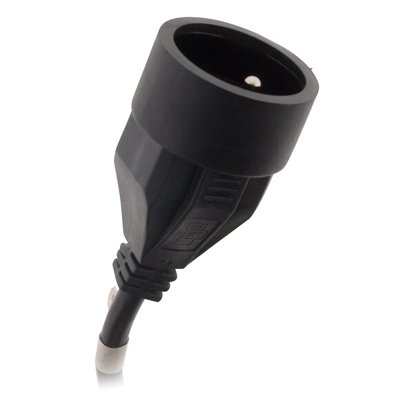 ZENITECH - Lot de 6 prolongateurs 16A 2P+T HO5VV-F 3G1,5mm² - noir 5m - Zenitech - large