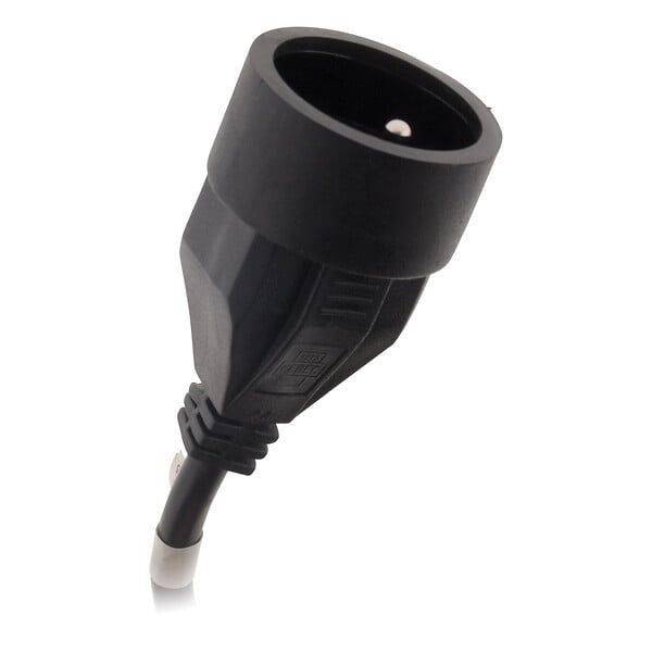 ZENITECH - Lot de 5 prolongateurs 16A HO5VV-F 3G1,5mm² - Noir 3m - Zenitech - large