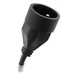 ZENITECH - Lot de 5 prolongateurs 16A HO5VV-F 3G1,5mm² - Noir 3m - Zenitech - vignette