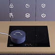 CIARRA - Plaque de cuission induction 3 foyer 59CM 5600W CABBIH3-F - vignette