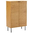 HAPPY GARDEN - Vaisselier en bois 2 portes 80cm STINNA - vignette
