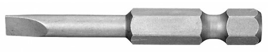 FACOM - FACOM - Embout 1/4'' pour vis à fente 4,0 longueur 50 mm - ES604 - large