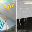 VOUNOT - Voile d'ombrage Triangle en Polyester Imperméable avec Kit de Montage 5x5x5m Gris Clair - vignette