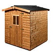 HABRITA - Abri jardin bois 19mm 2.25m² - L.176xH.202xP.184cm - vignette