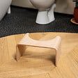 GROHE - PACK WC avec bride à poser Bau Ceramic + Tabouret physiologique Bois - vignette