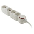 ZENITECH - Bloc Home 4 prises 16A 2P+T câble 3m - Blanc - Zenitech - vignette
