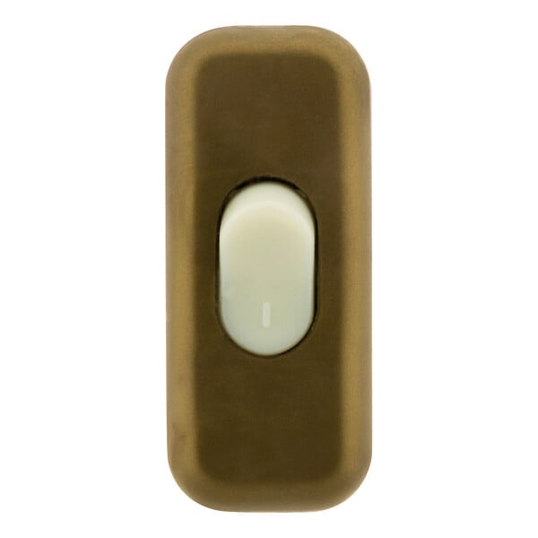 ZENITECH - Interrupteur 2A unipolaire - Marron - Zenitech - large