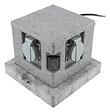 ZENITECH - Borne jardin IP44 4 x 16A + 2 interrupteurs câble H07RN-F 3G1,5mm² 4,5m - Zenitech - vignette