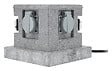 ZENITECH - Borne jardin IP44 4 x 16A + 2 interrupteurs câble H07RN-F 3G1,5mm² 4,5m - Zenitech - vignette