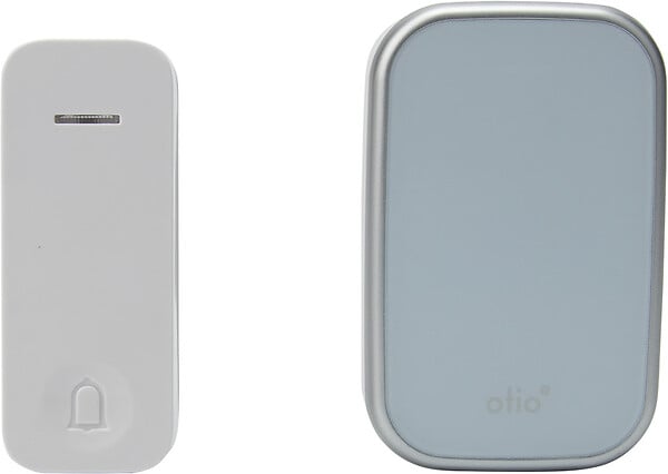 OTIO - Sonnette sans fil / bouton poussoir à brancher - 100m - 32 mélodies - Otio - large