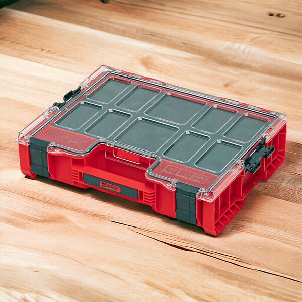 QBRICK SYSTEM - Qbrick System PRO 300 MFI RED ULTRA HD Organisateur 452 x 358 x 110 mm 9 l stapelbar IP54 - large