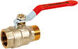 SANITAIRE-DISTRIBUTION - Vanne B.S. MF manette plate ACS - Diamètre : 1/2'' - PN : 30 bar - vignette