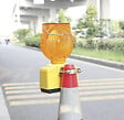 TALIAPLAST - Lampe de chantier solaire clignotante automatique à LED - vignette