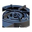 KZ GARDEN - Réchaud à Gaz Traiteur 4 pieds 8,6KW 3 Bruleurs Gaz Butane ou Propane Fonte véritable KZ Garden - vignette