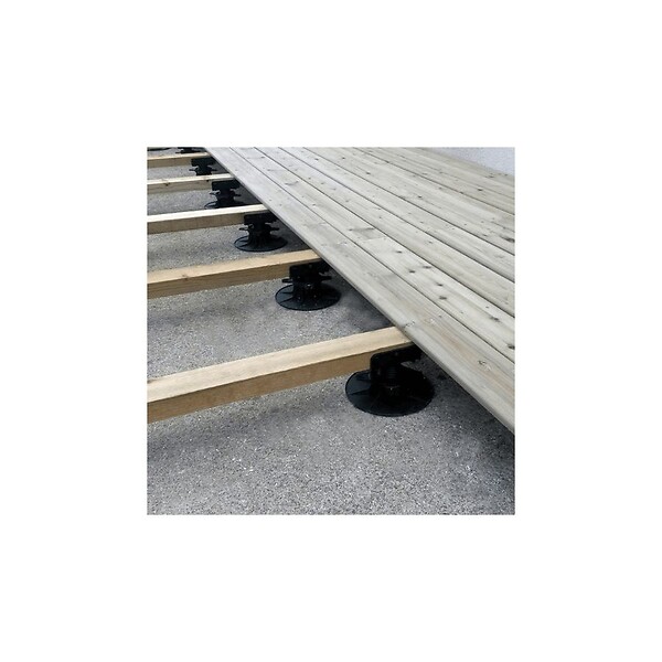 VERINDAL+ - plot pour terrasse bois réglable -  - VERINDAL Carton de 40 - large