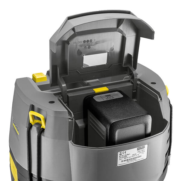 KARCHER PRO - Aspirateur eau et poussières  KÄRCHER NT 22/1 Ap Bp Pack 1L (avec batterie + chargeur) - large