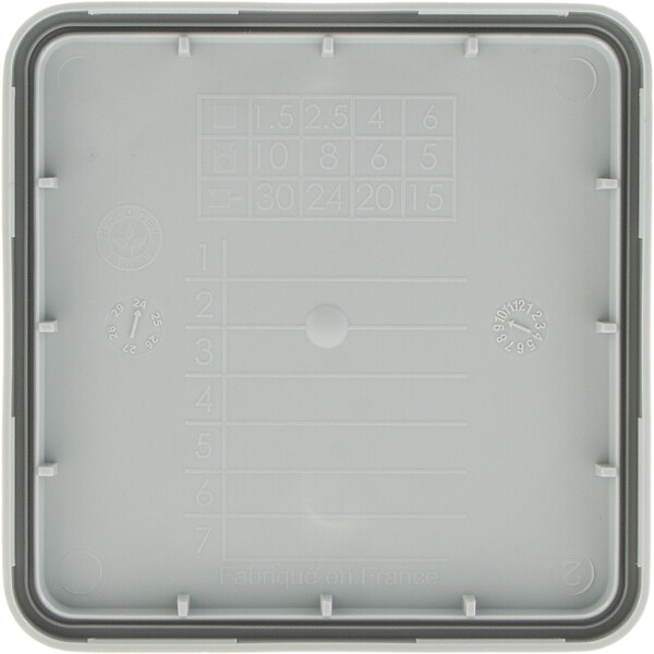 PROTEC - Lot de 3 boîtes étanches IP55 No Airbox 80x42mm - Protec - large