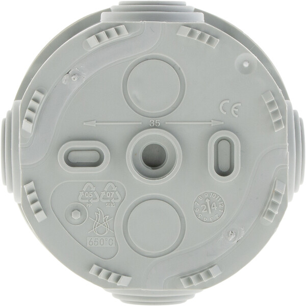 PROTEC - Lot de 3 boîtes étanches IP55 No Airbox Ø70x42mm - Protec - large