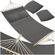 TECTAKE - Hamac double Eden gris foncé - vignette