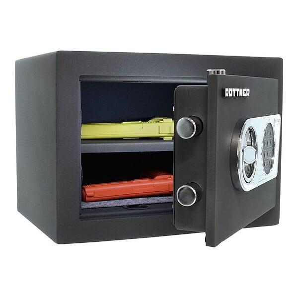 ROTTNER - Coffre Fort Toscana 26 El Silvergrey Serrure Électronique - large