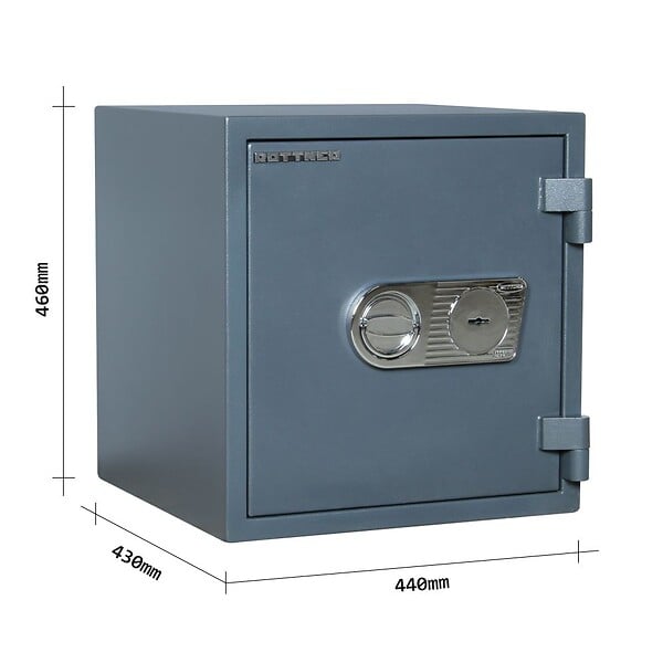 ROTTNER - Coffre Fort Atlas 45 En-1 Pour Valeurs Serrure À Clé - large