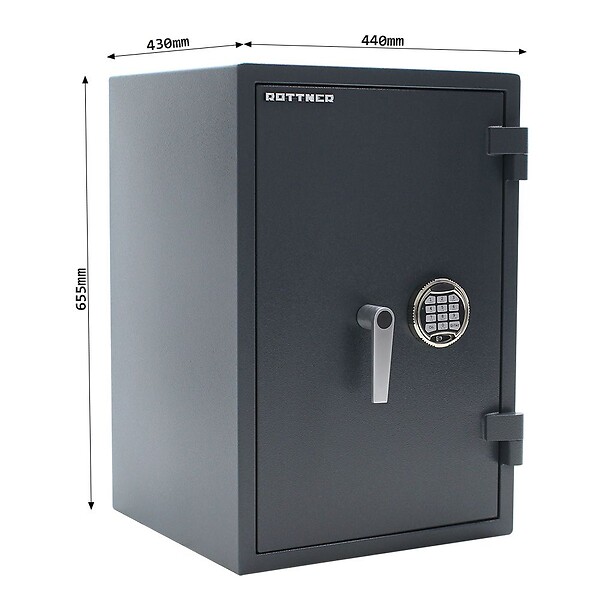 ROTTNER - Coffre Fort Ignifuge Atlas 65 En1 Fire El Ps 650 - large